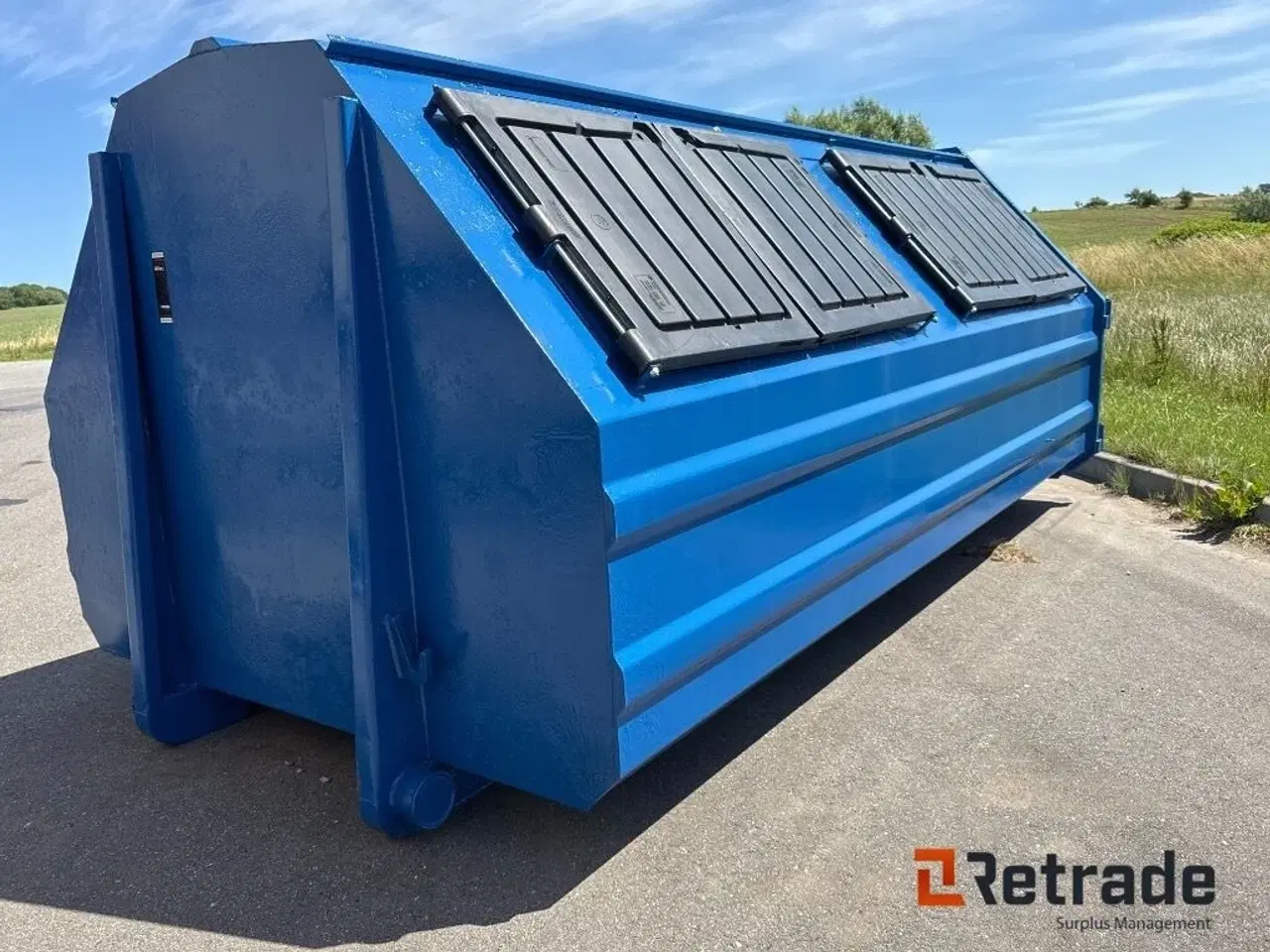 Billede 1 - - - - 4m affaldscontainer