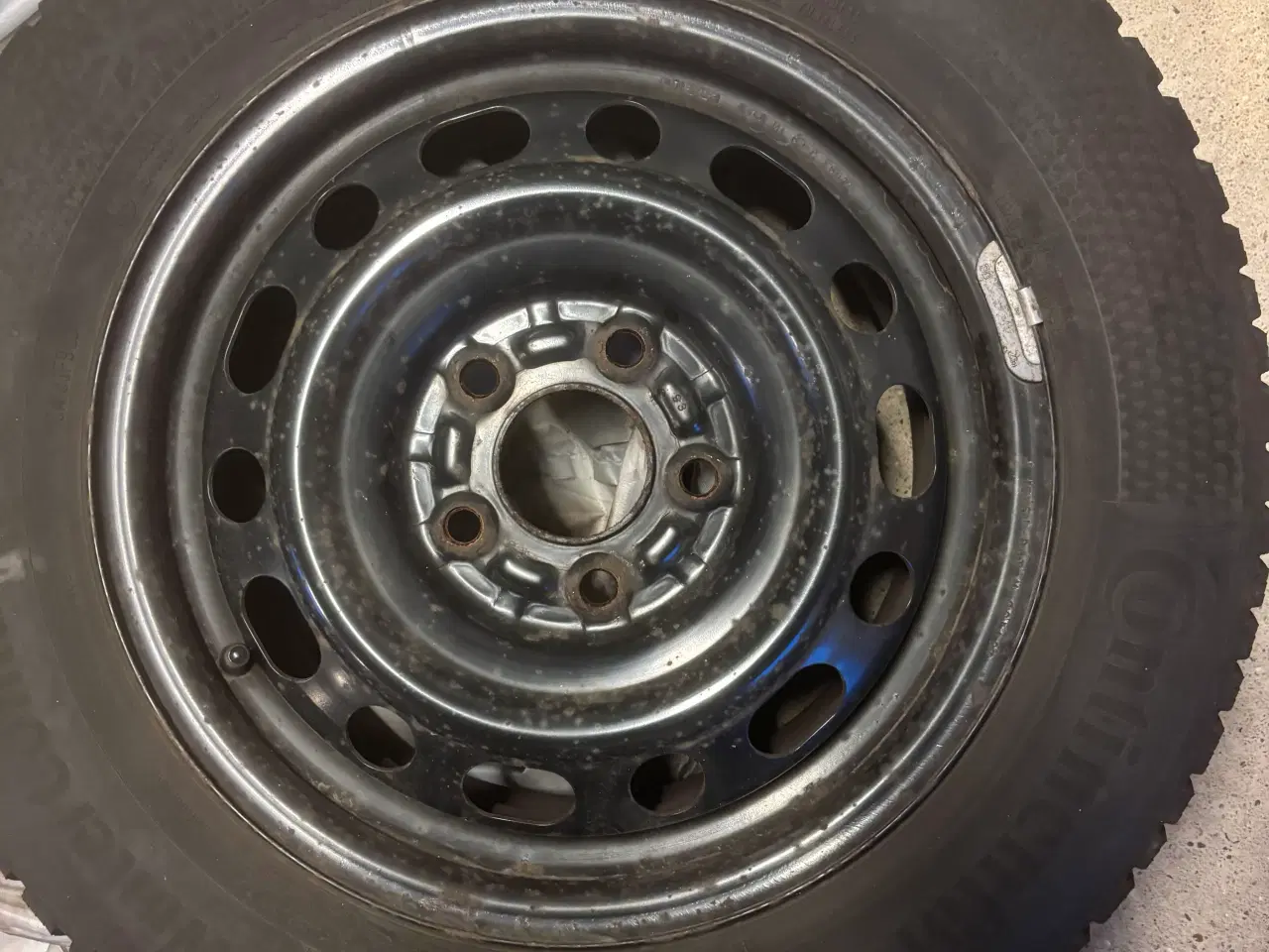Billede 1 - Vinterdæk på stålfælge