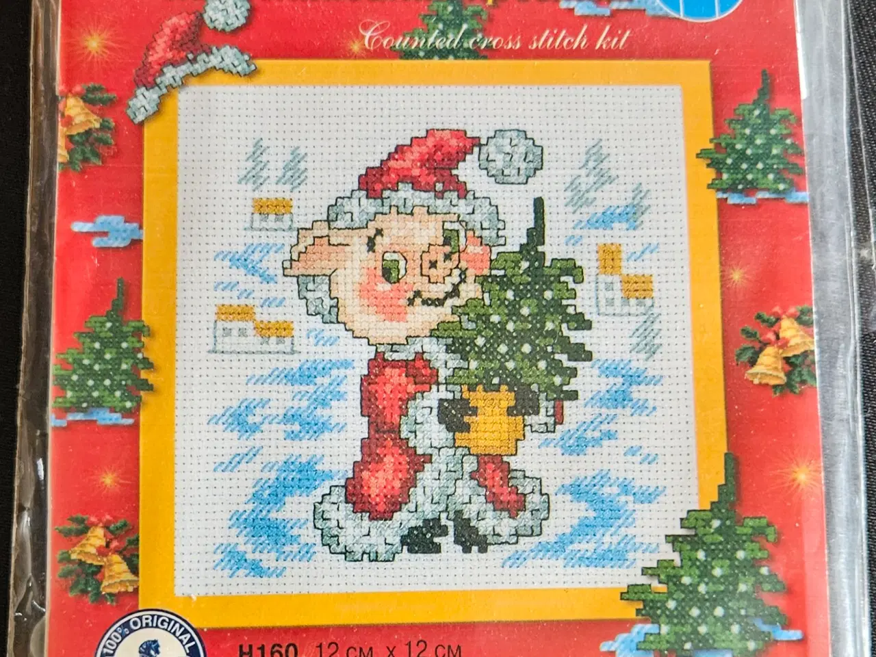 Billede 1 - Jule broderi kit