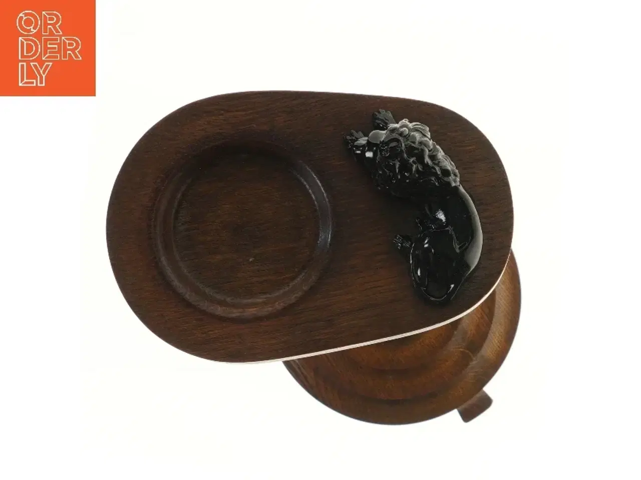 Billede 2 - Piedestal i massiv eg(str. 56 cm)