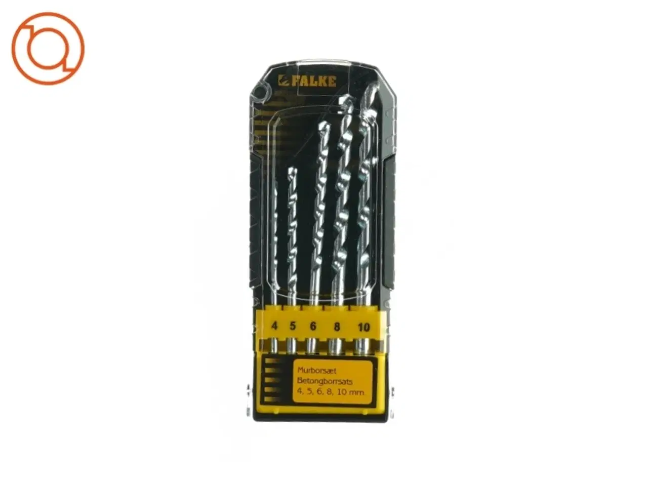 Billede 1 - Murborsæt fra Falke (str. 4, 5, 6, 8, 10 mm)