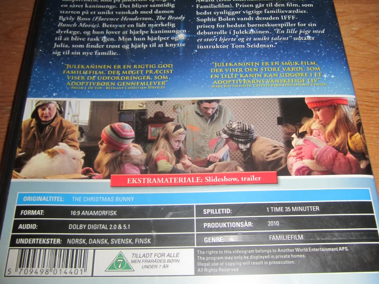 Billede 2 - JULEKANINEN. NY I FOLIE.
