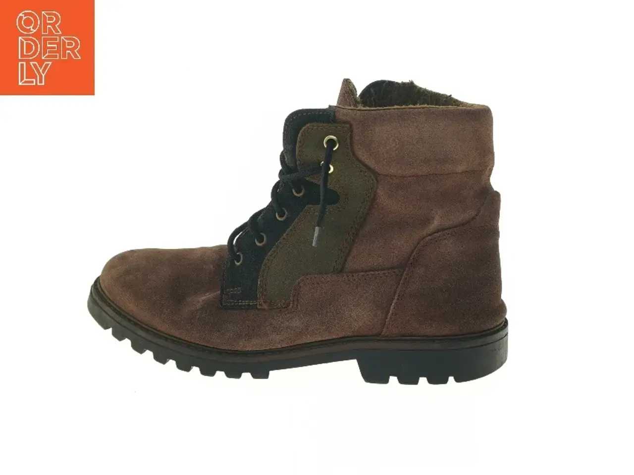 Billede 1 - Italienske vinterstøvler i ruskind Me.Green (str. 44 )