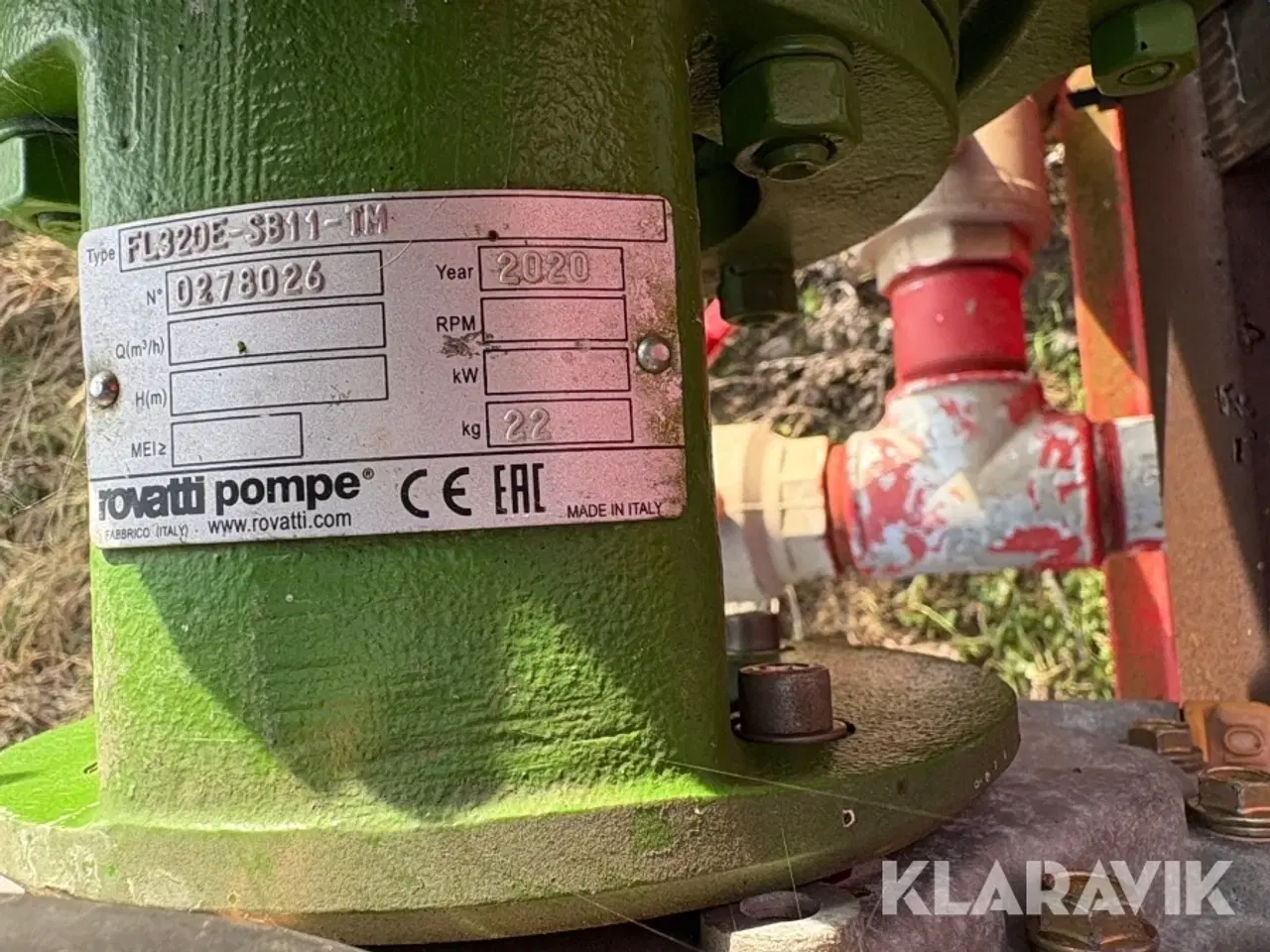 Billede 4 - Motorpumpe 12Hk Fuzhou hailin power Hl188fv