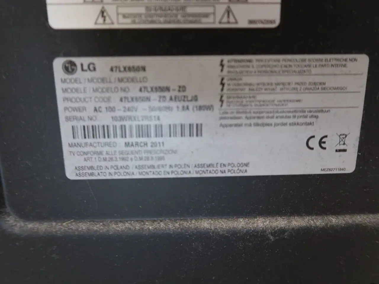 Billede 4 - LG 47LX650N 47" TV