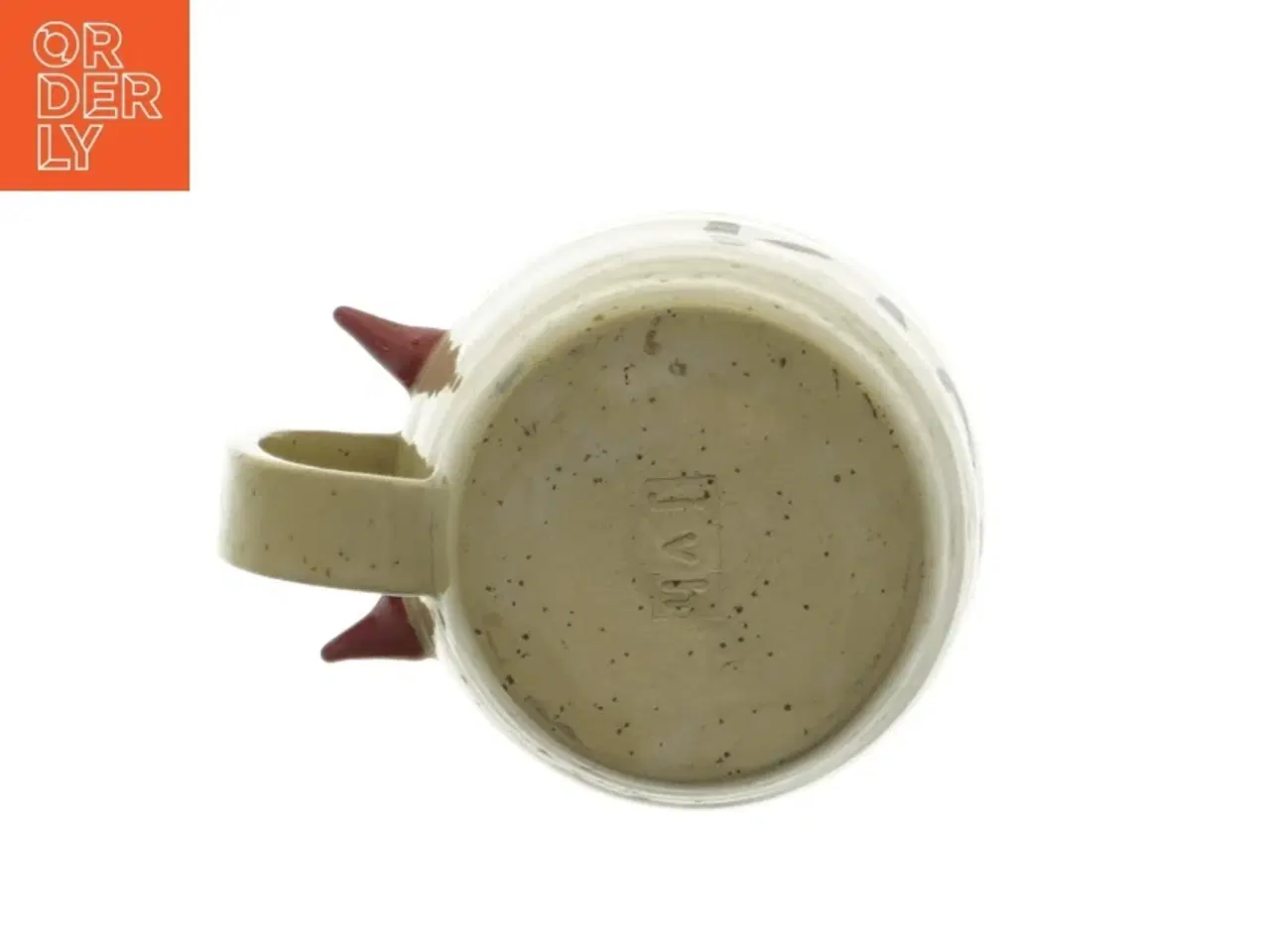 Billede 5 - Keramikkrus med &#39;Karate&#39; tekst (str. Ø. 8,5 cm. længde, 8,5 cm)