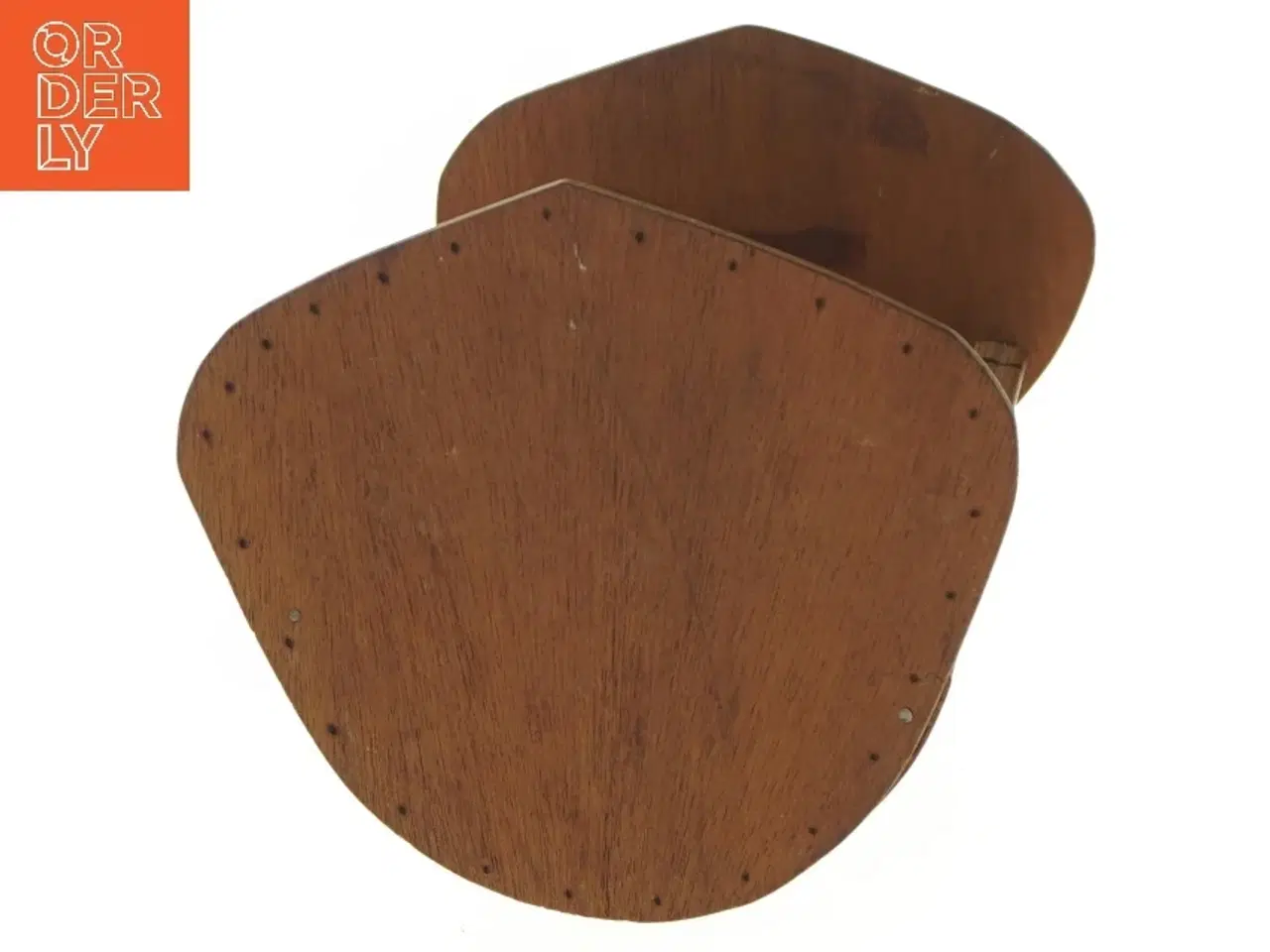 Billede 4 - Træ vugge til små dukker eller bamser (str. 25x14 cm)