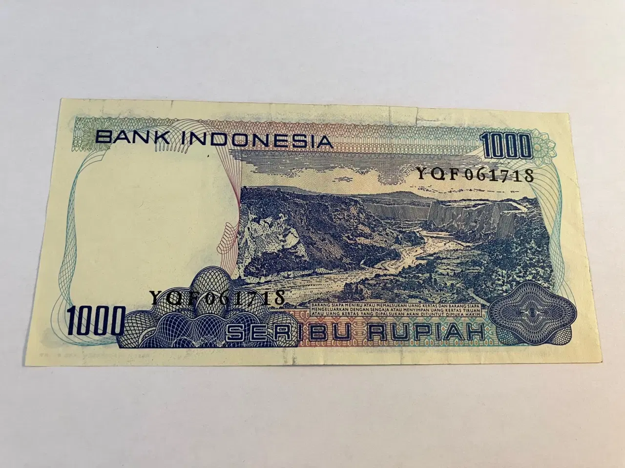 Billede 2 - 1000 Rupiah Indonesia 1980