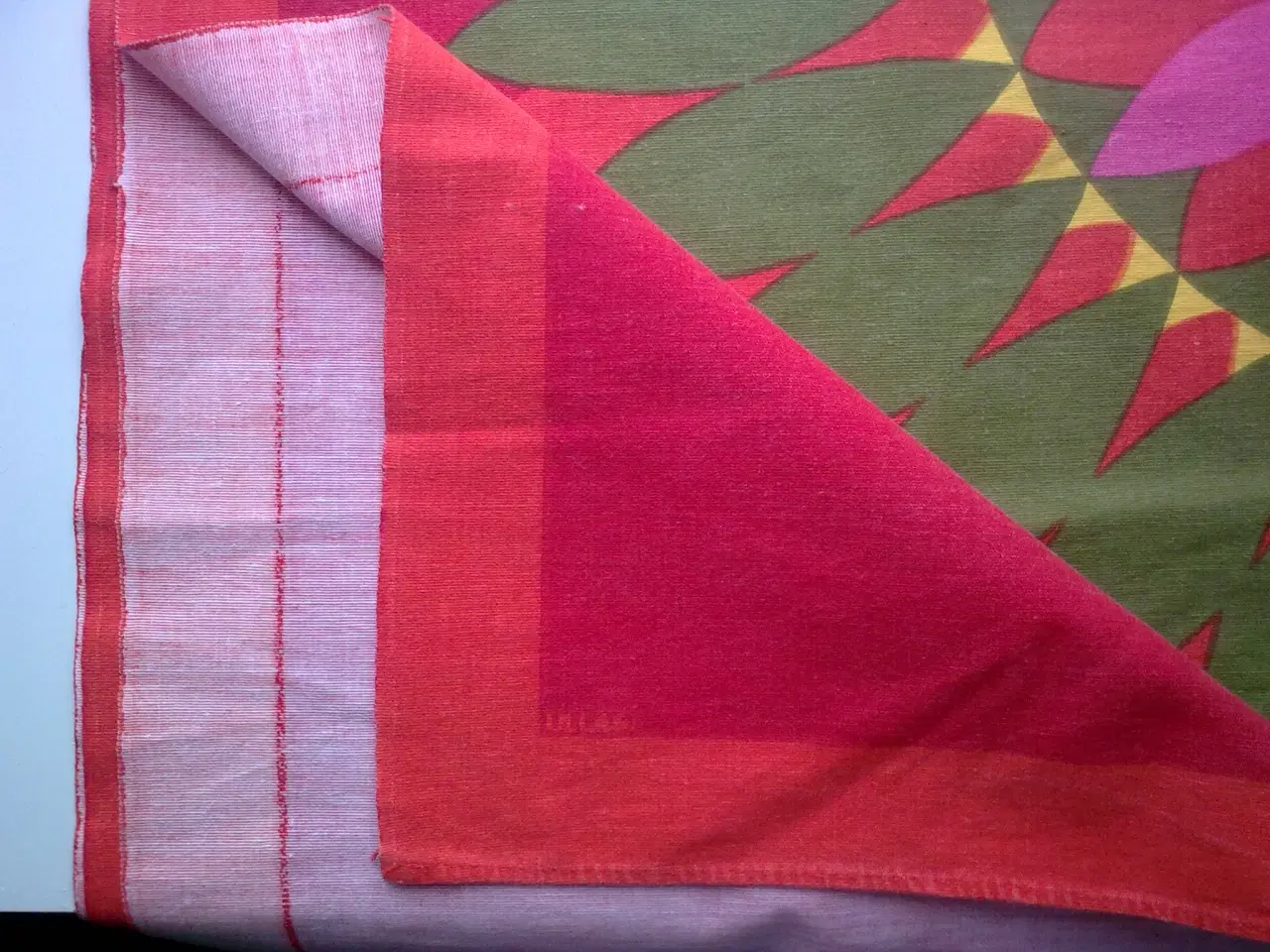 Billede 2 - Tekstil print RETRO dug NORDISK design signeret