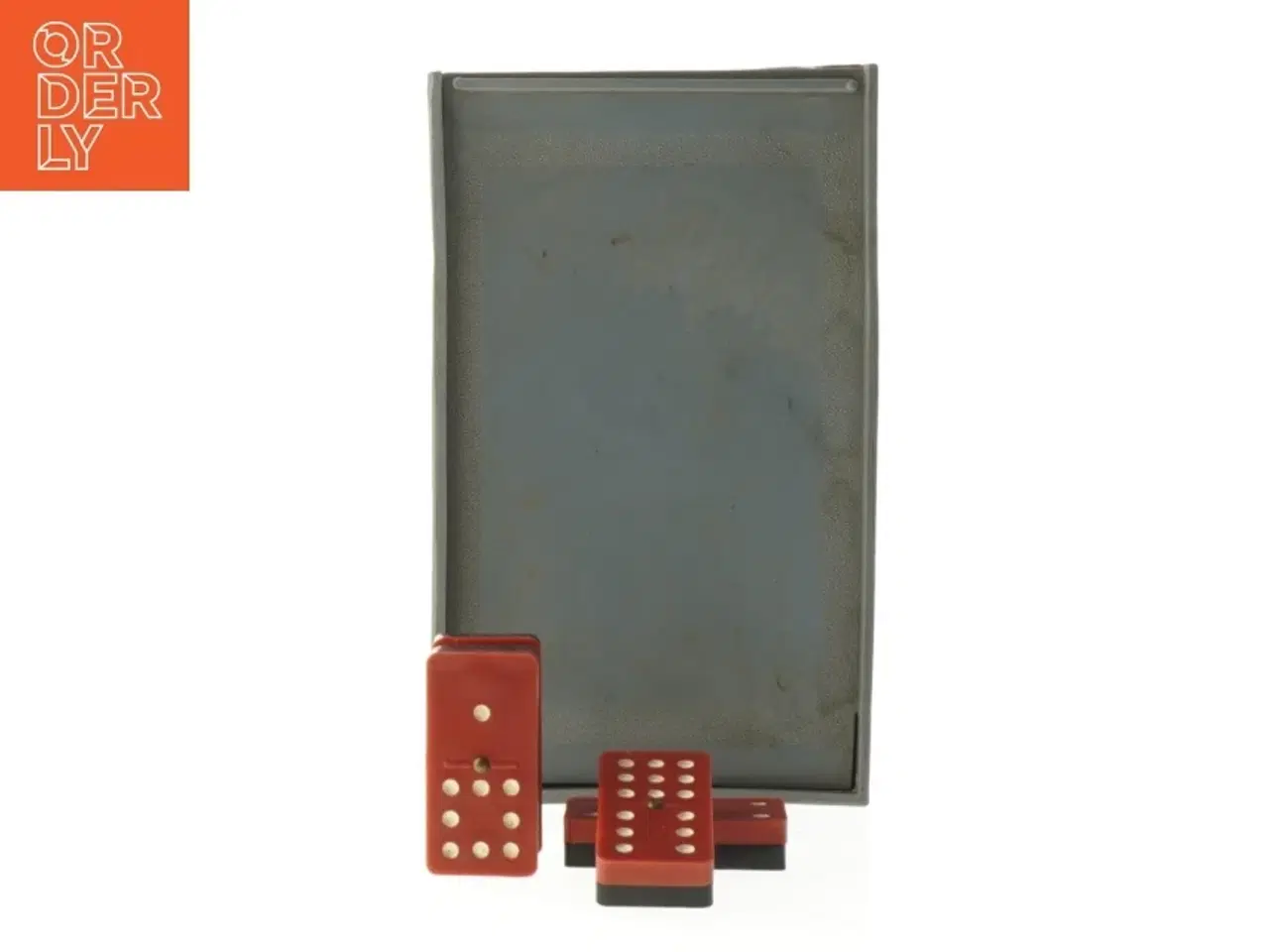 Billede 4 - Vintage Dominosæt i æske (str. 20x12 cm)