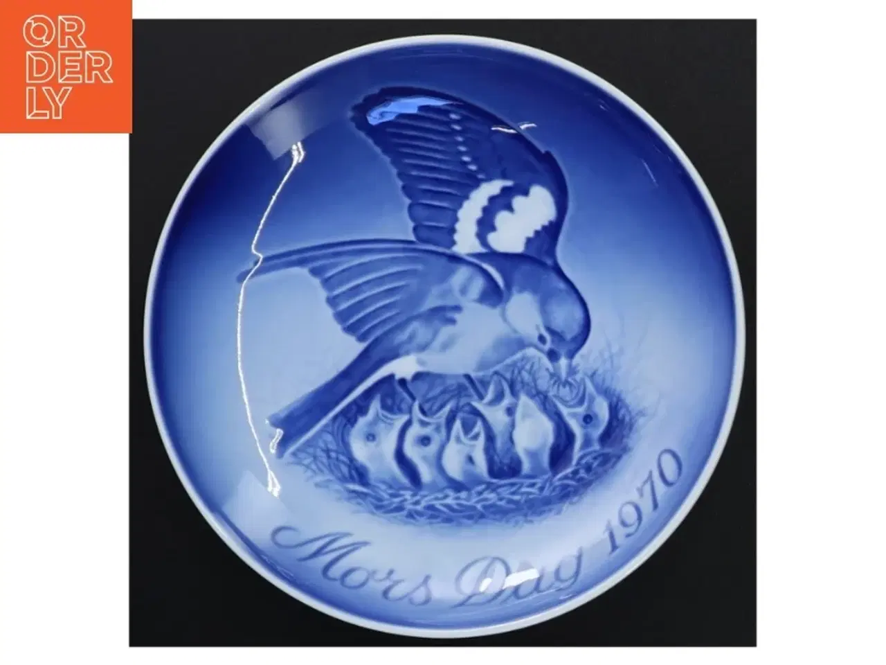 Billede 1 - Mors dags tallerken 1970 fra B&G (str. Ø 15 cm)