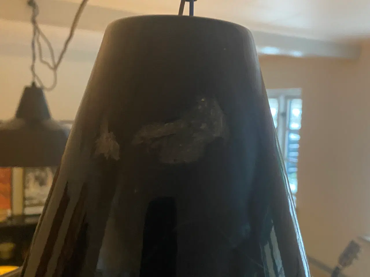 Billede 4 - Sorte værkstedslamper i emalje