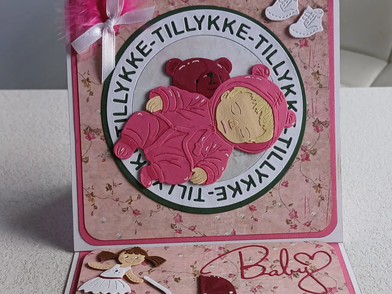 Billede 3 - Babykort til både dreng og piger sælges