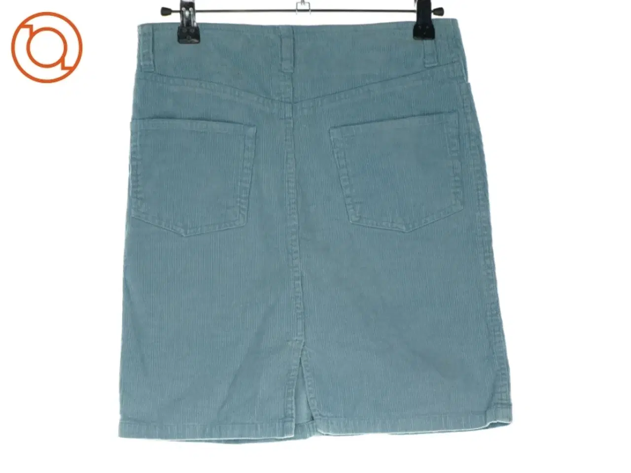 Billede 2 - Nederdel i lækker babyfløjl  (str. 140 cm)