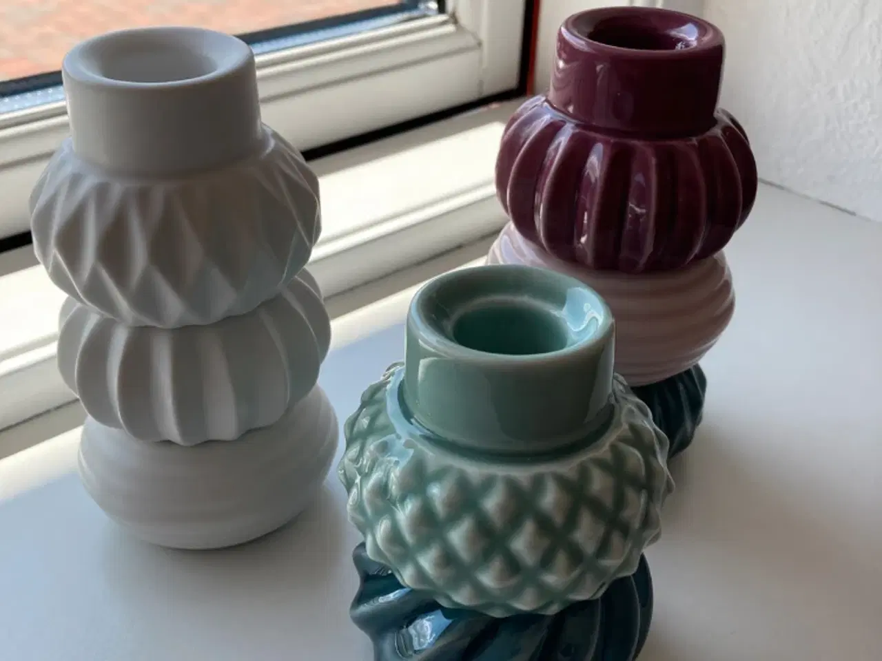 Billede 2 - LYSESTAGER OG VASE