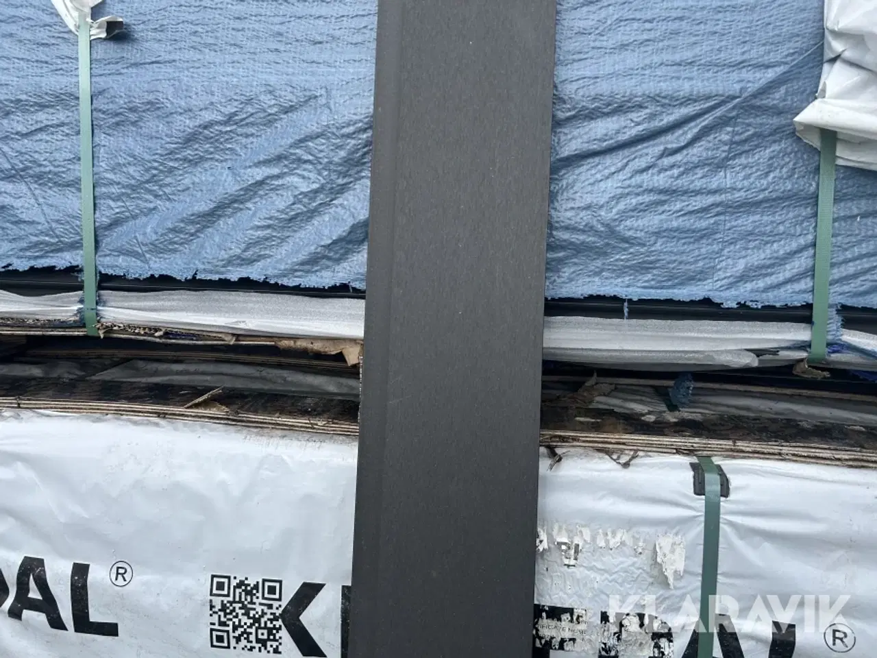 Billede 2 - Kompositbrædder Kirkedal Fer og not, sort, 100styk