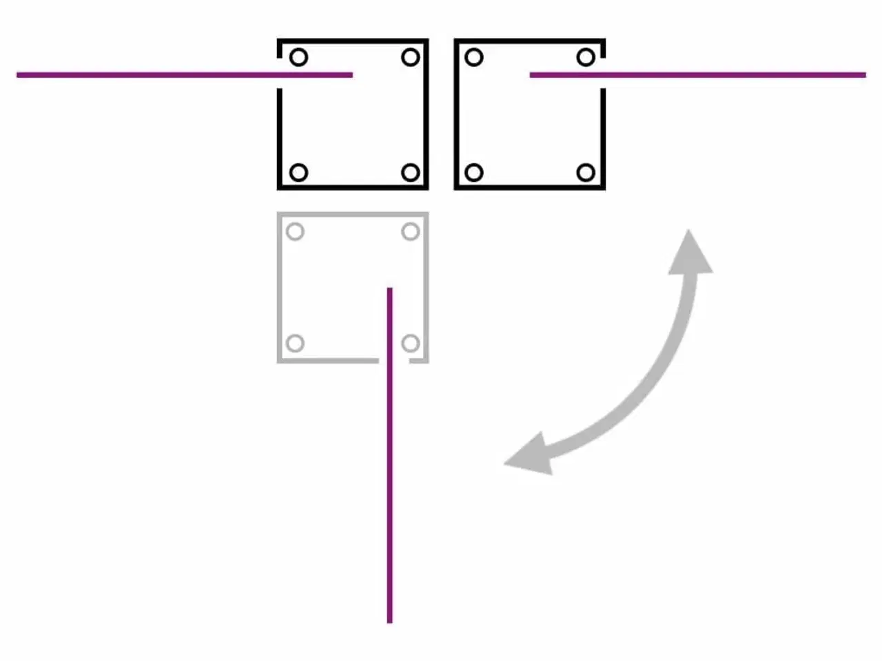 Billede 11 - Sammenrullelig sidemarkise 120 x 600 cm antracitgrå