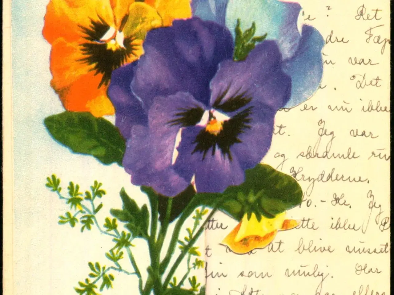 Billede 1 - V.Hancke - Foldeudkort u/n - Brugt