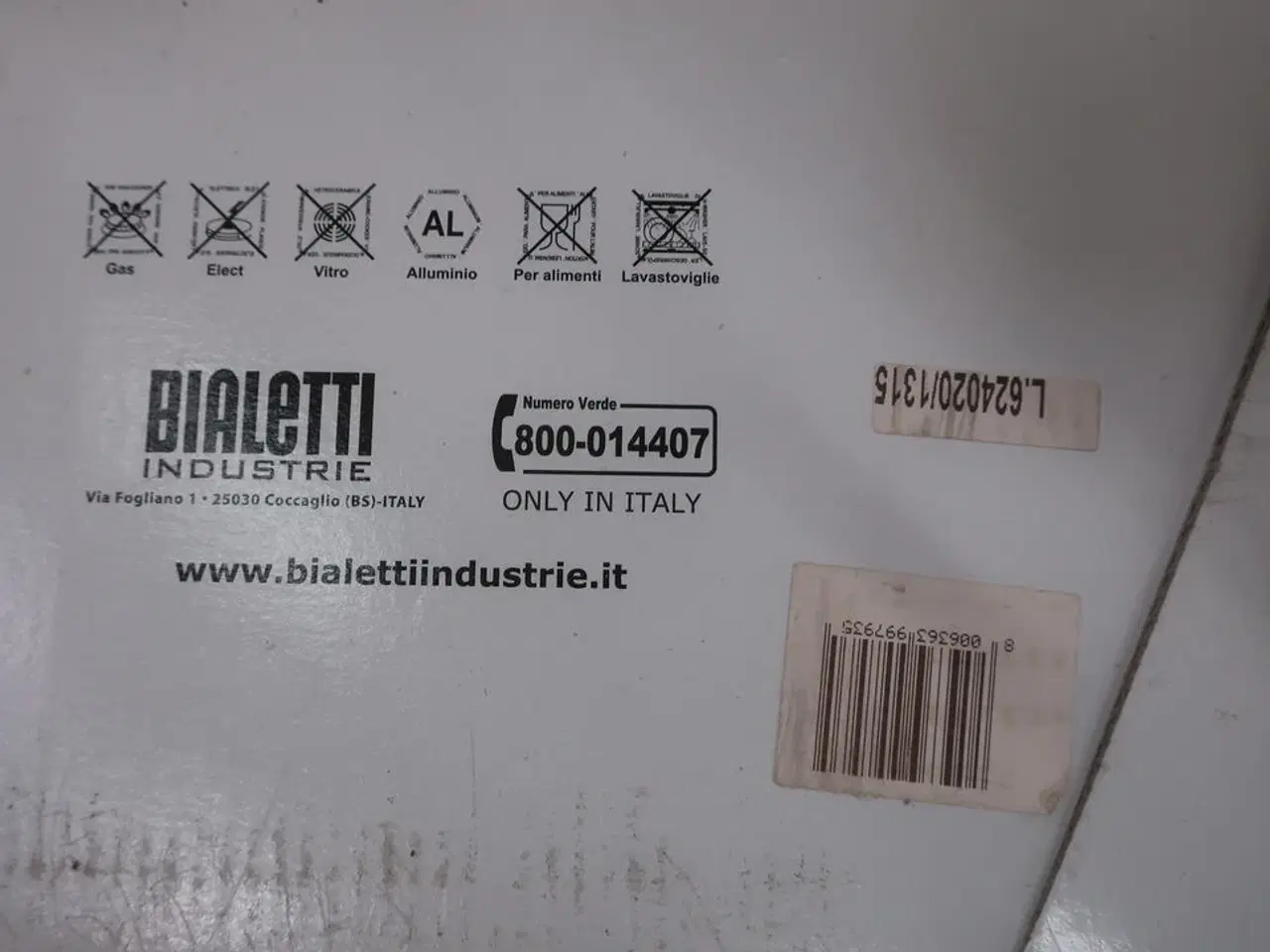 Billede 2 - Kaffekoger BIALETTI MOKA EXPRESS 50,  med 1 kop