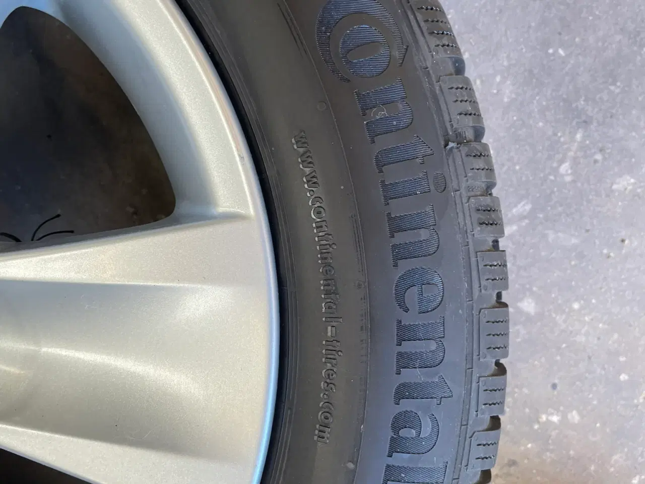 Billede 10 - 17" original BMW Serie 5 alufælge +vinterdæk Conti