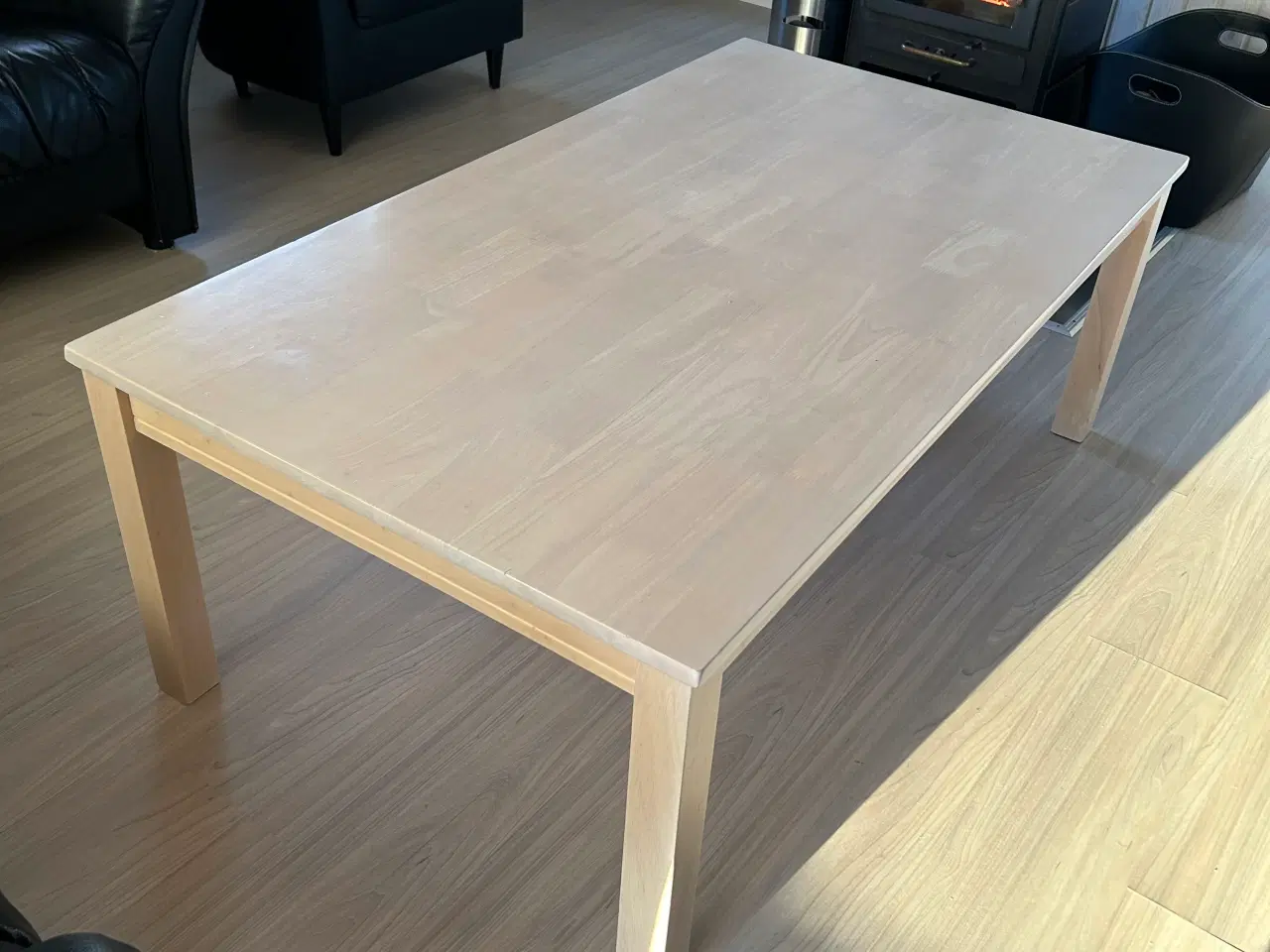 Billede 1 - Sofabord i lakeret ask