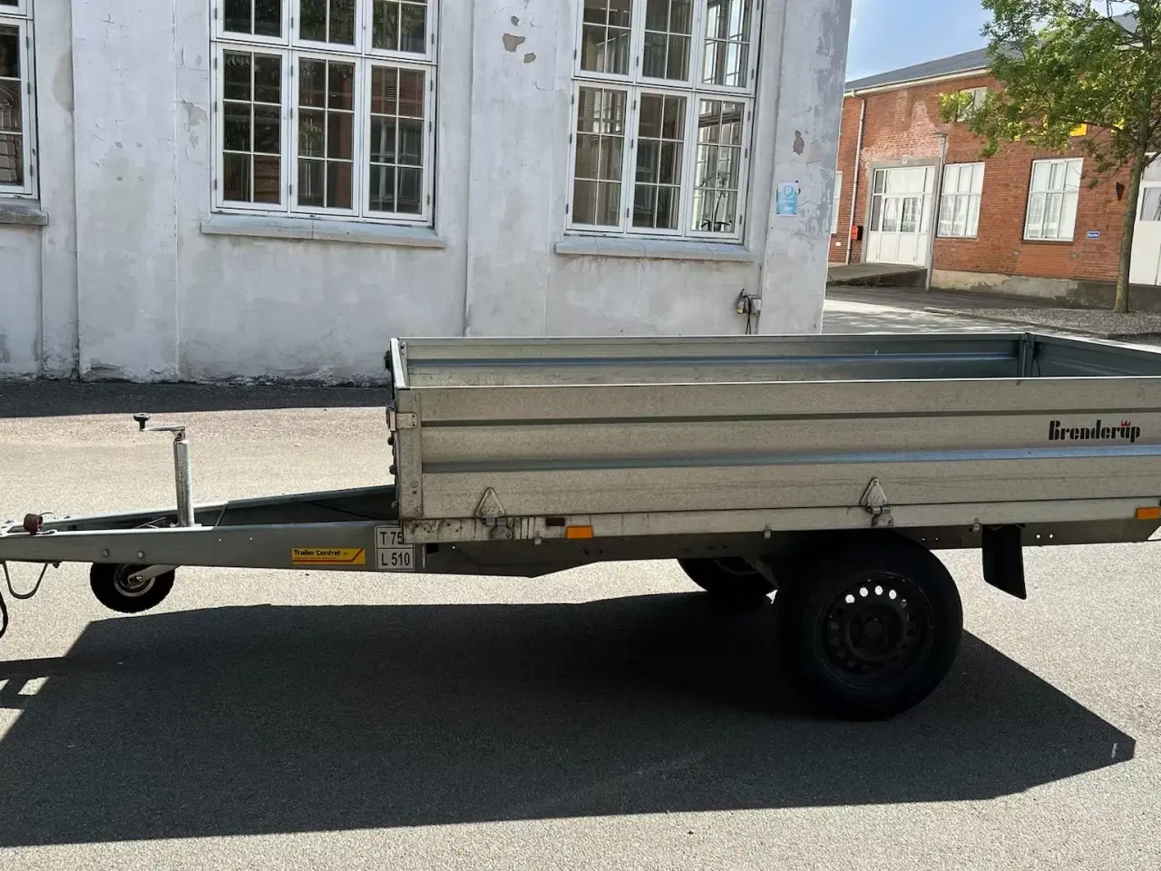Billede 4 - Brenderup 4260 stål ladtrailer – 750 kg