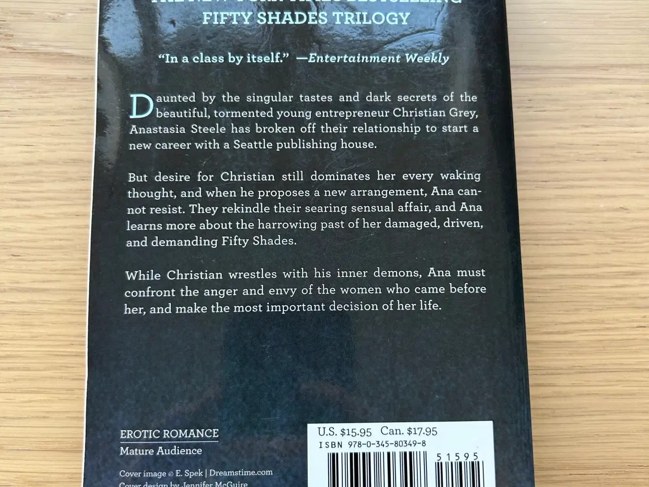 Billede 3 - 📚 Fifty Shades-trilogien – Bogpakke (Engelsk & Da