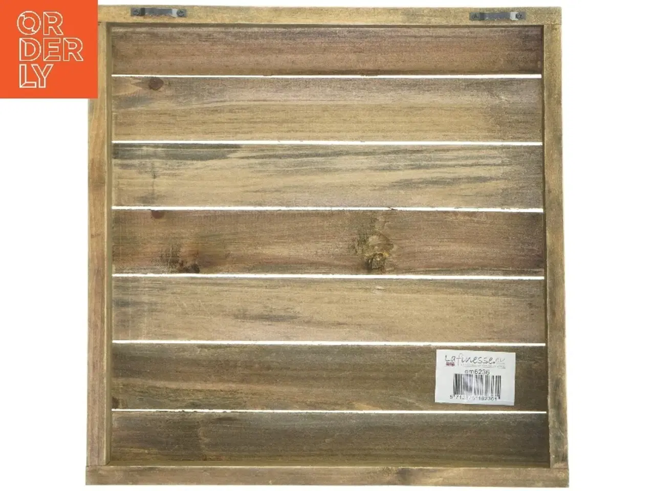 Billede 2 - Træskilt med kattejoke fra Lafinesse (str. 35,5x35, cm)