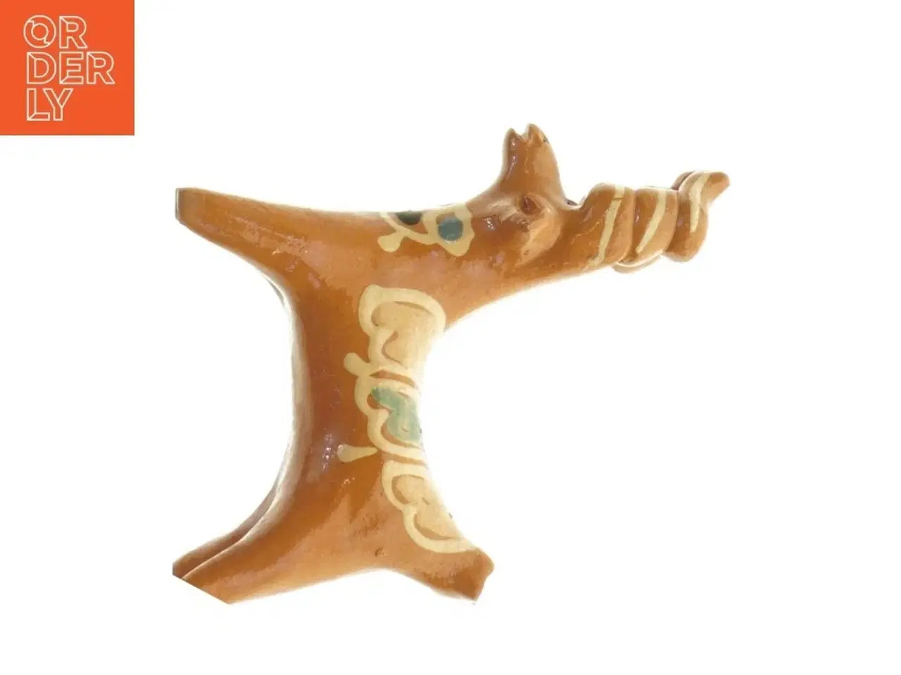 Billede 5 - Piv-i-røv Keramik figur Kudu Antilope Hjort (str. 10,5 x 13 cm)