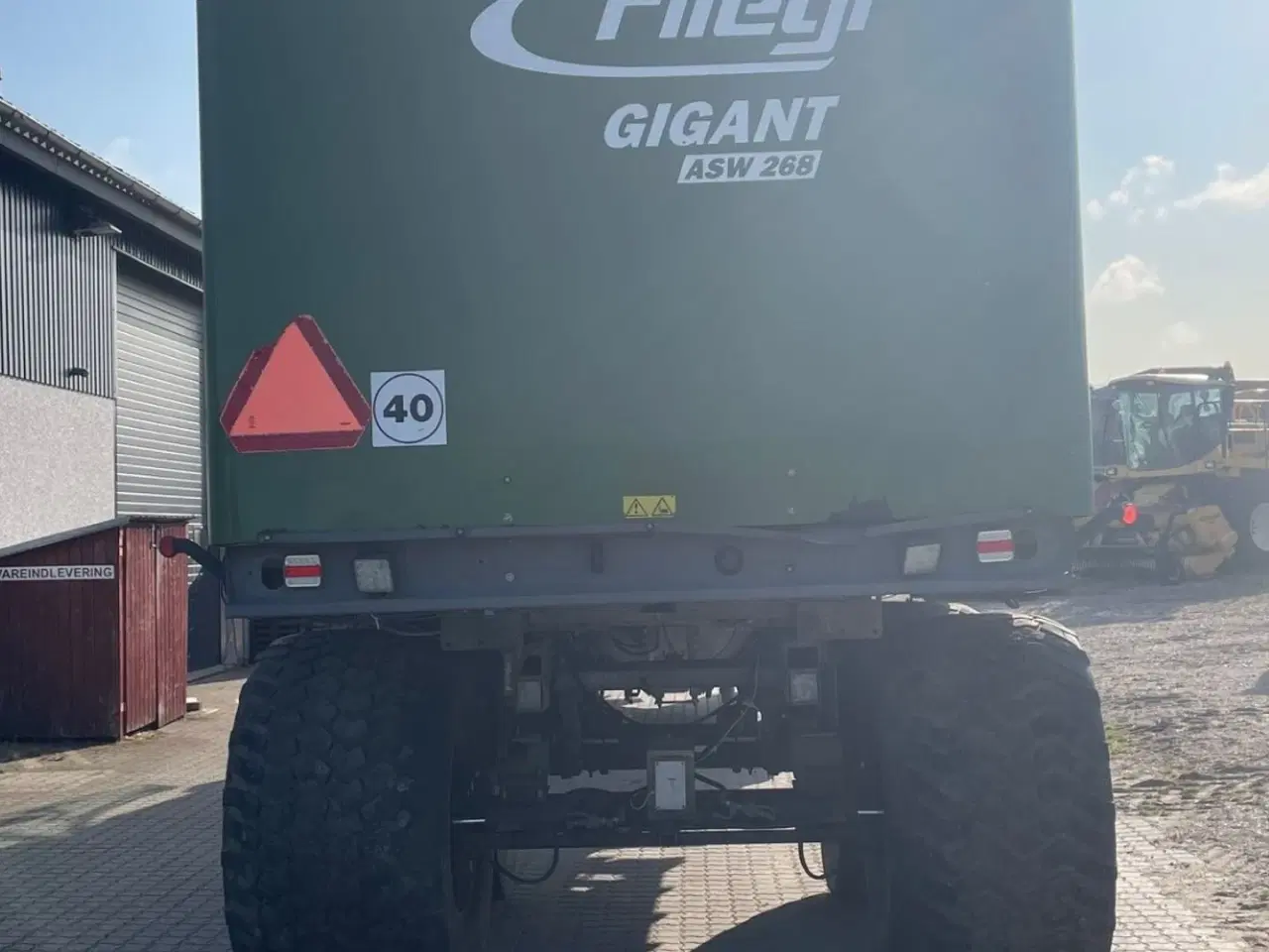 Billede 3 - Fliegl ASW 268 arbejdslys og hjulstyring