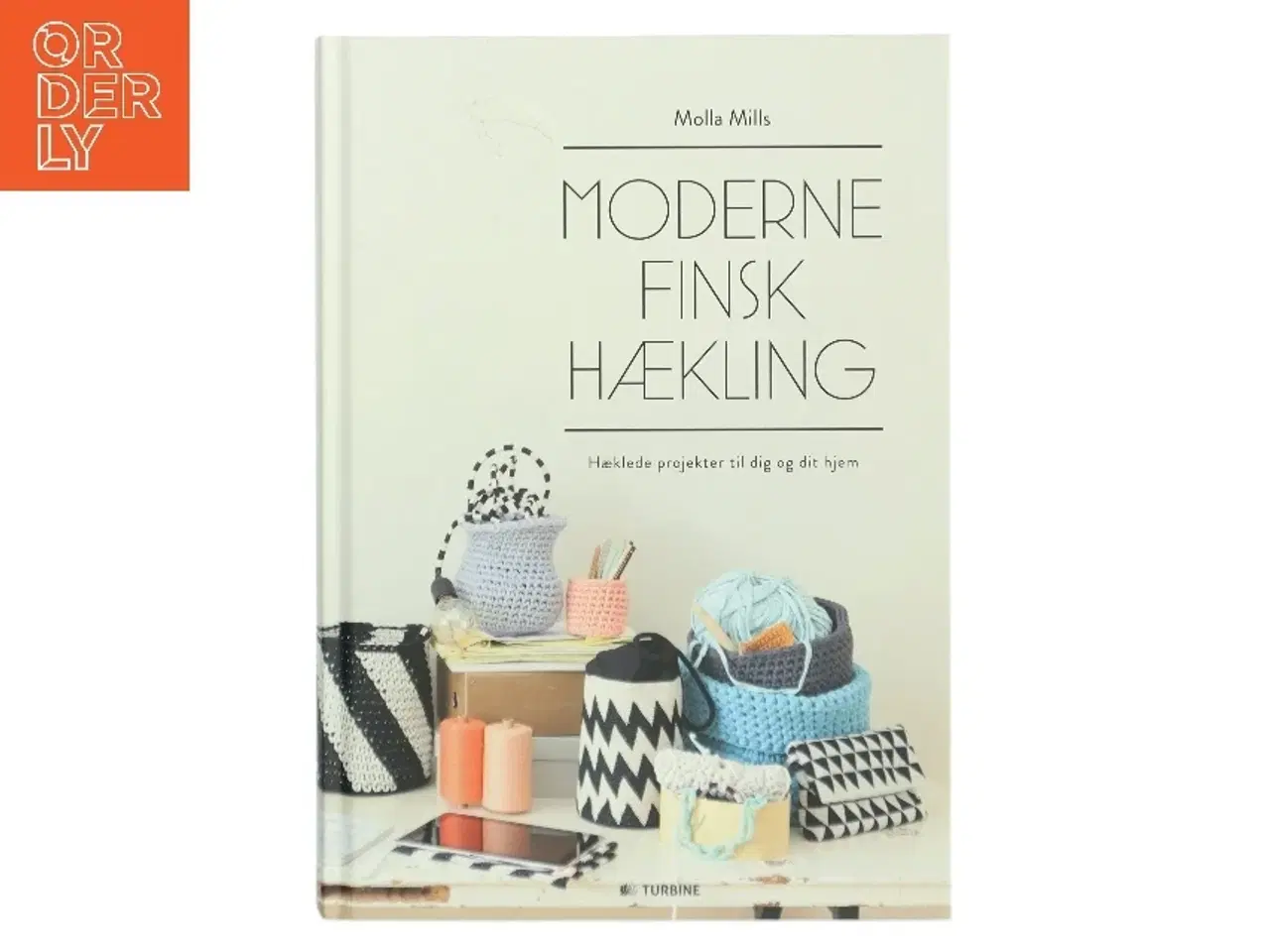 Billede 1 - Moderne finsk hækling af Molla Mills (Bog)