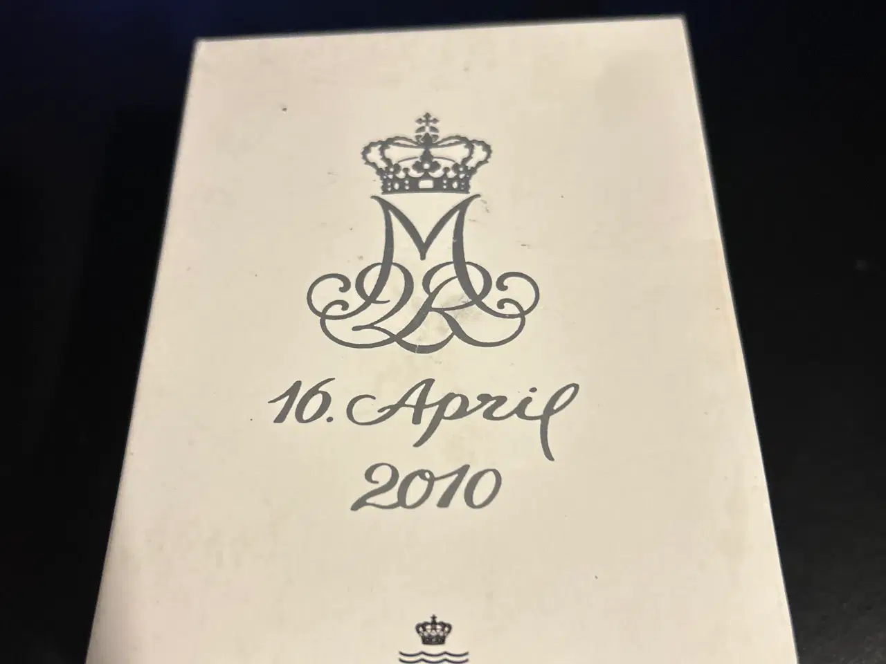 Billede 1 - Royal gåseæg 2010 jubilæumsæg til dronning margrer