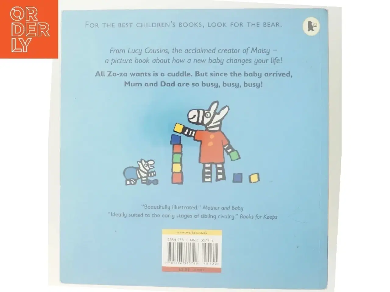 Billede 3 - Za-Za's Baby Brother af Lucy Cousins (Bog)