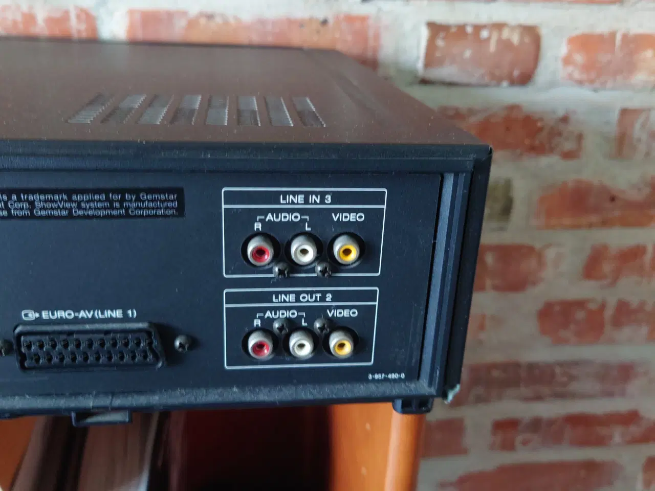 Billede 6 - Brugt Sony VHS videoafspiller SLV-E90NC med fjernb