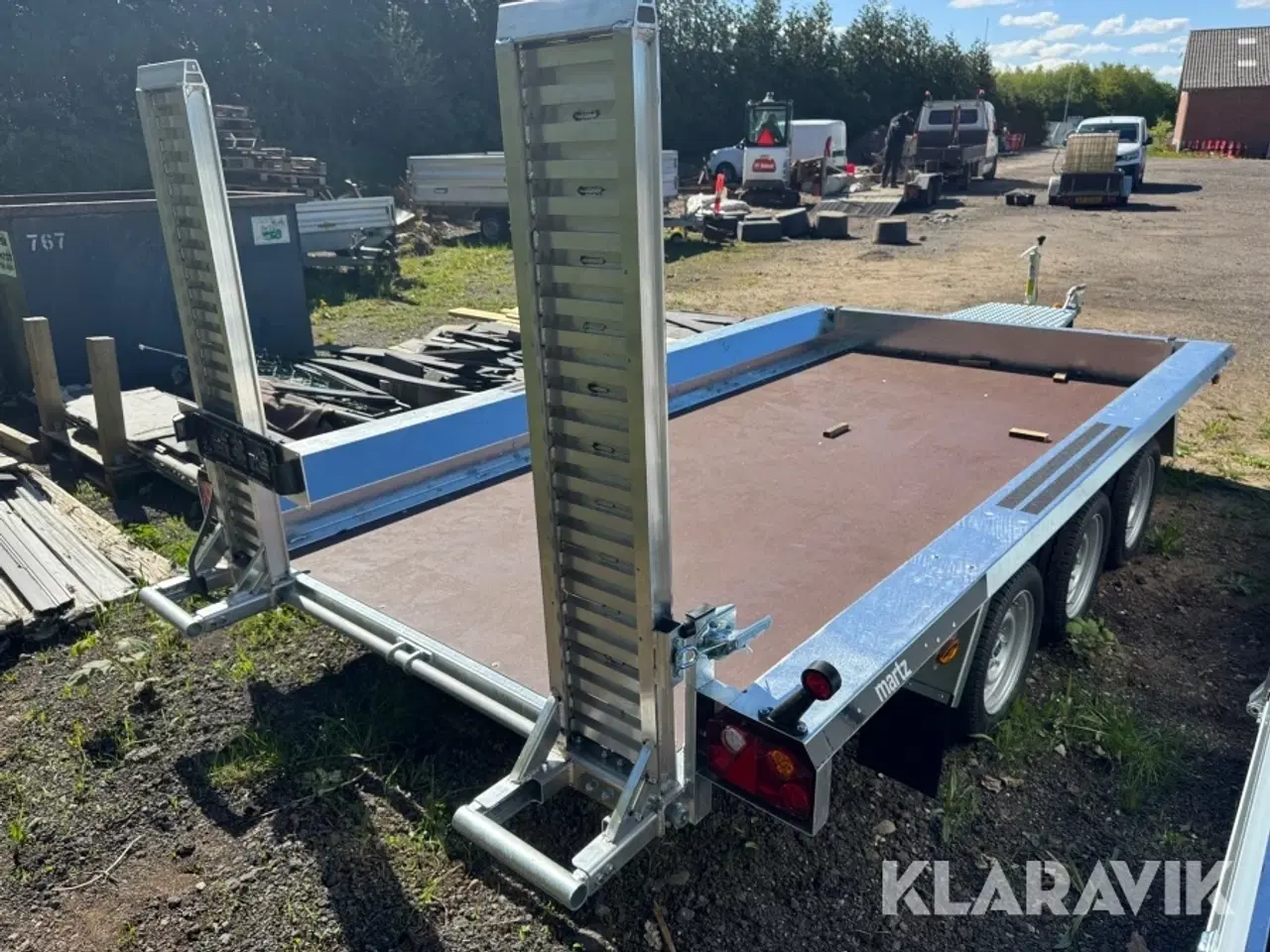Billede 3 - Maskine/bil trailer Martz BAU-3 400/3 S 3,5T