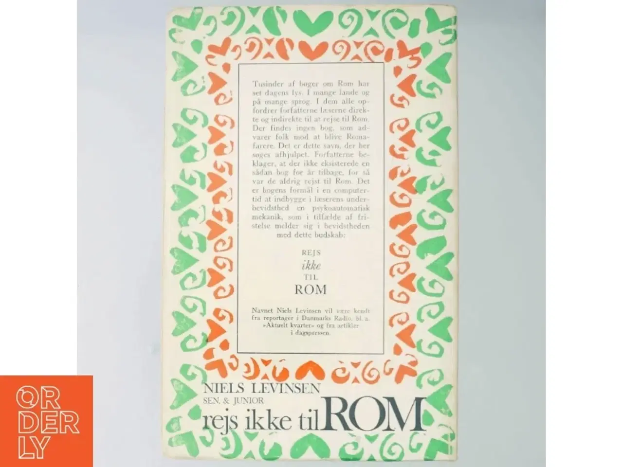 Billede 3 - Rejs ikke til Rom - Niels Levinsen