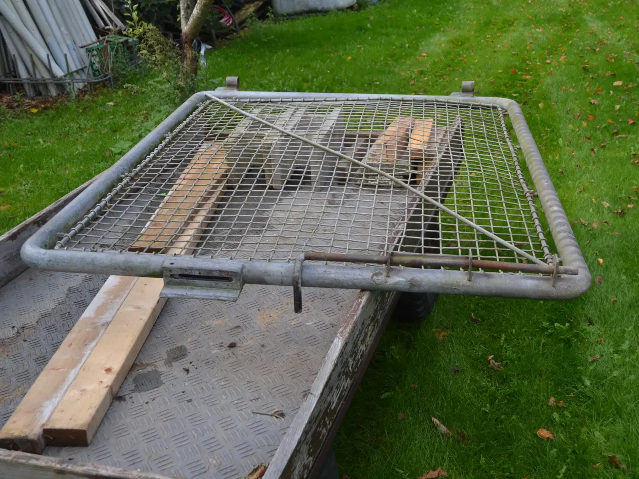 Billede 1 - Port galvaniseret stålgitter