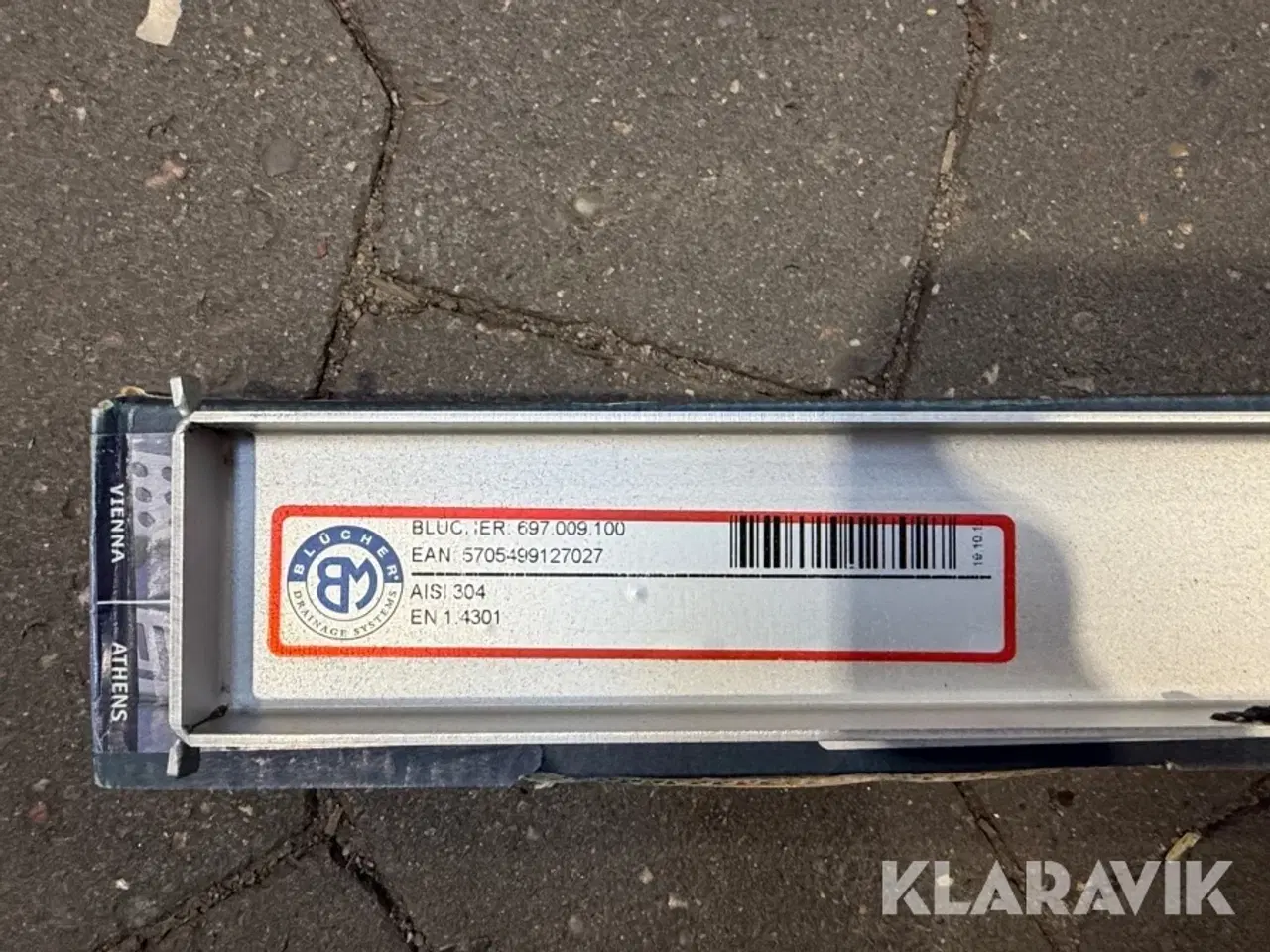 Billede 3 - Afløbsriste Blücher til bruser 8 styk lot