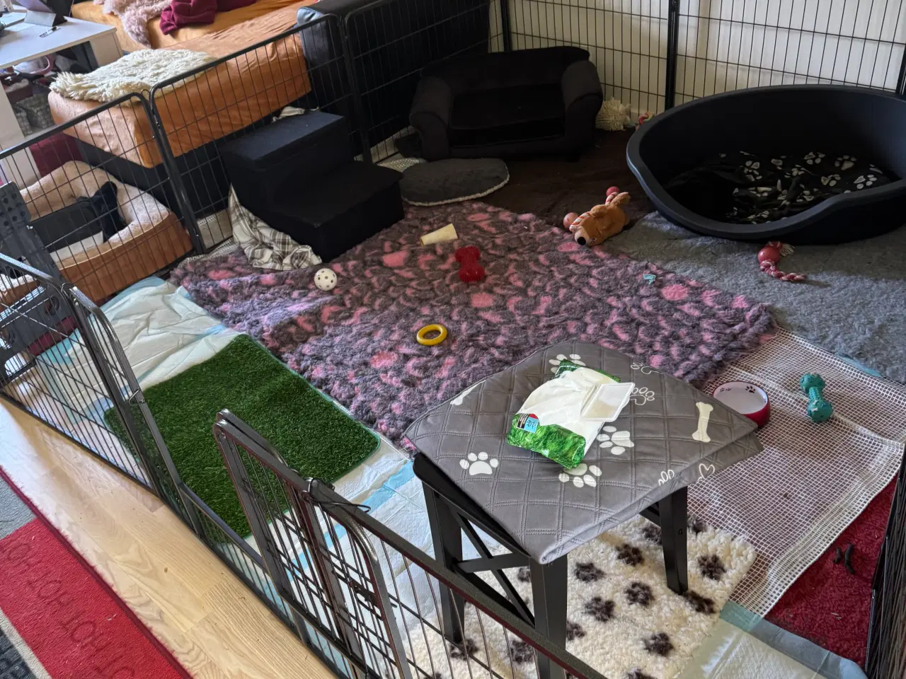 Billede 2 - Hundegård 12 fag 60x80 hxl