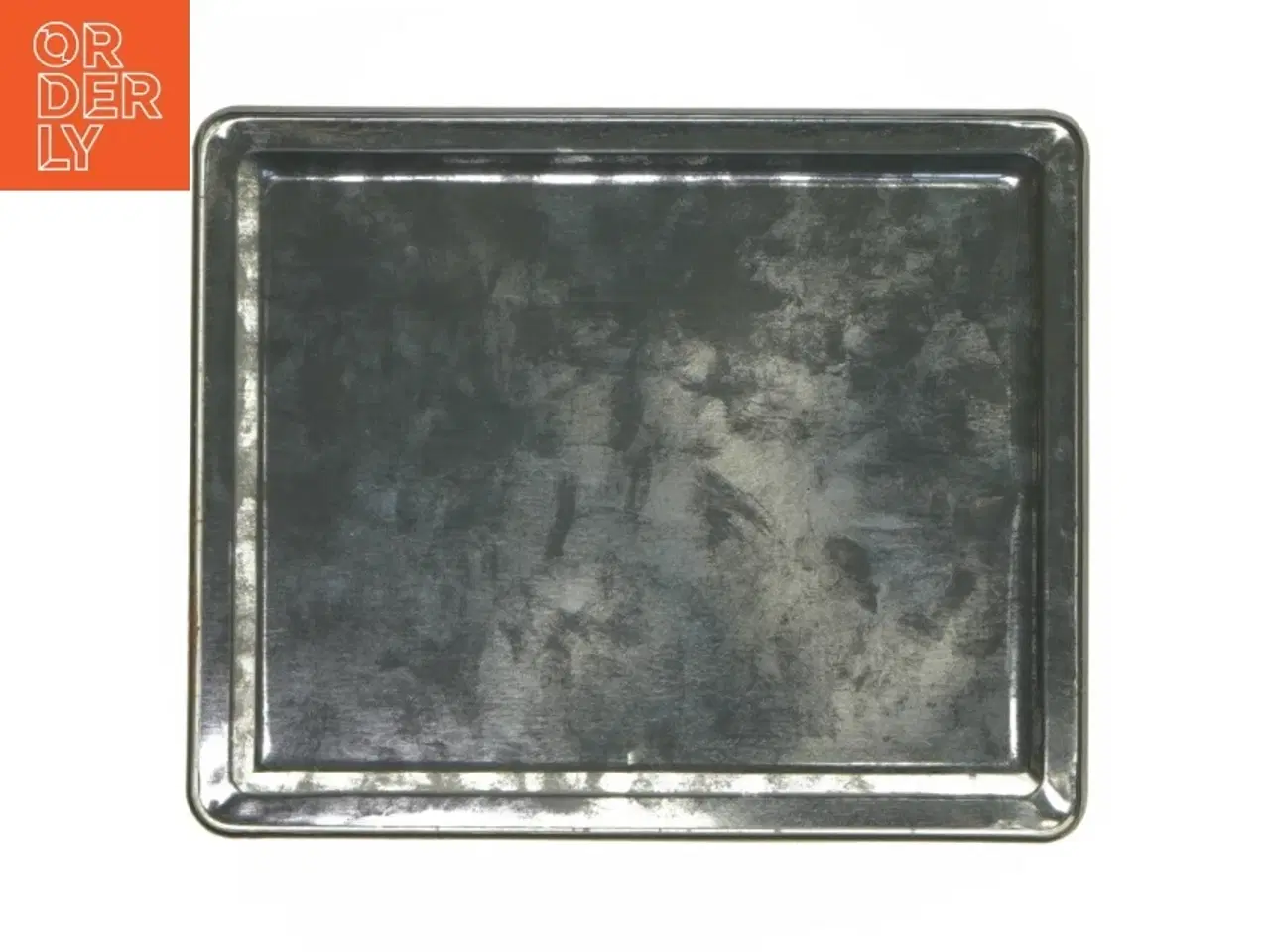 Billede 6 - Metalæske med sejlskibsmotiv (str. 20,5x17 cm)