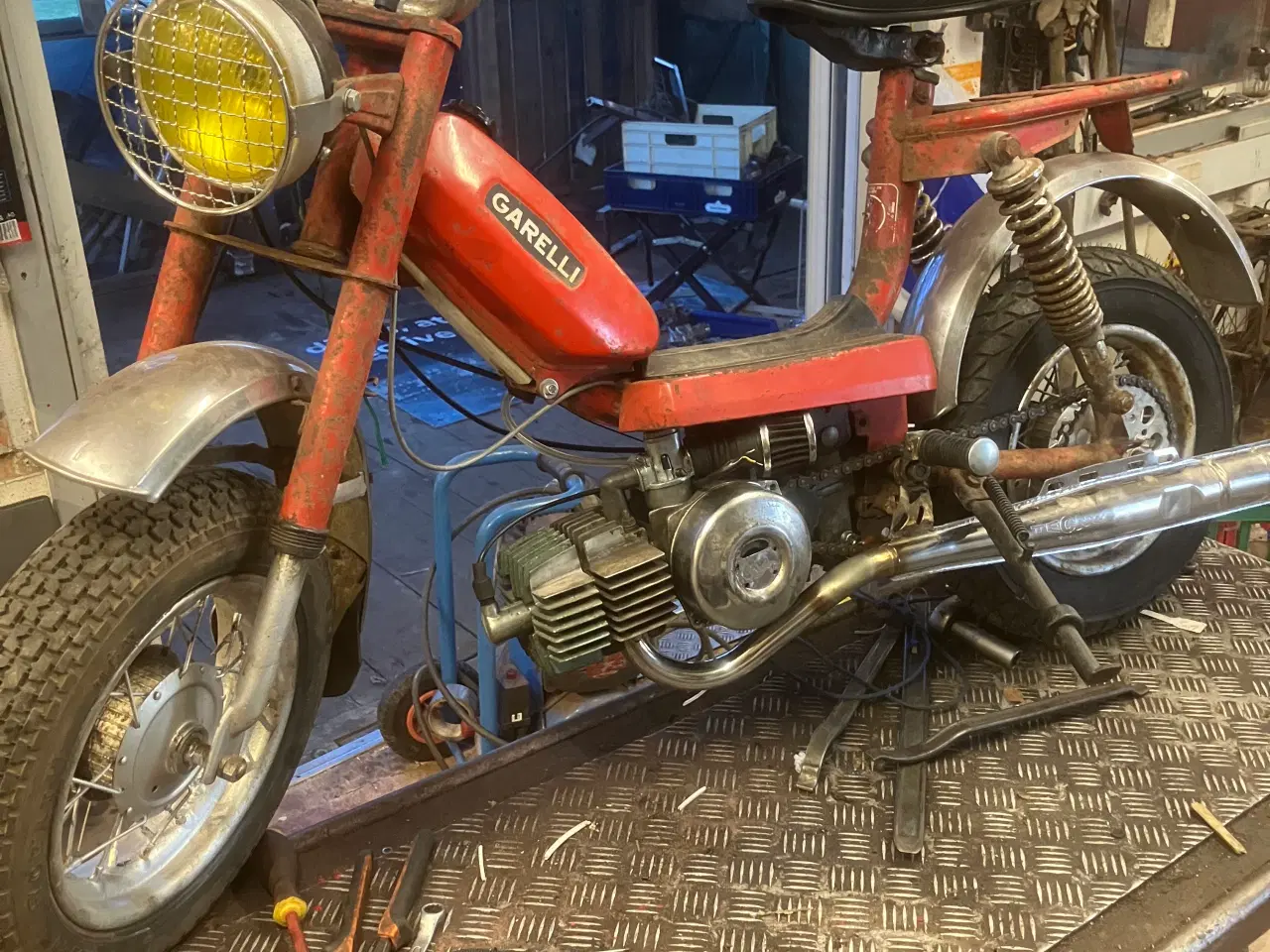 Billede 2 - Garelli med patina og rå look med maxi p motor 