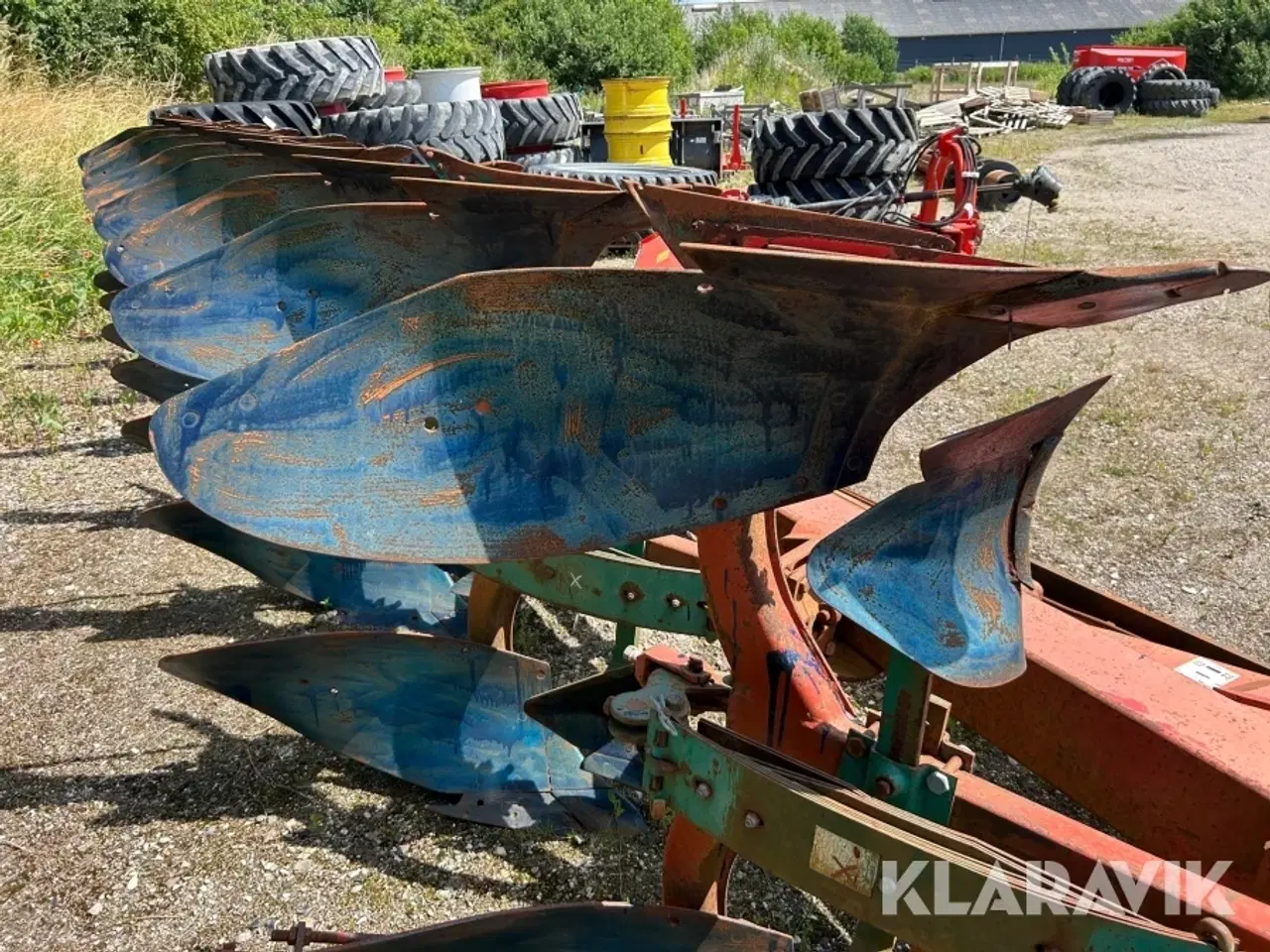 Billede 8 - 8 furet plov Kverneland PB 100