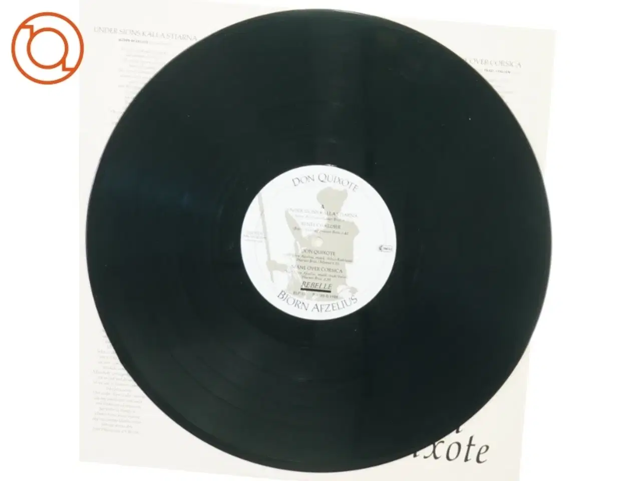 Billede 2 - Bjørn Afzeliusm, Don Quixote fra Rebelle (str. 30 cm)