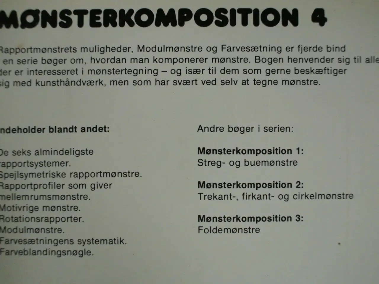 Billede 5 - mønsterkomposition 1-4, af sara nea