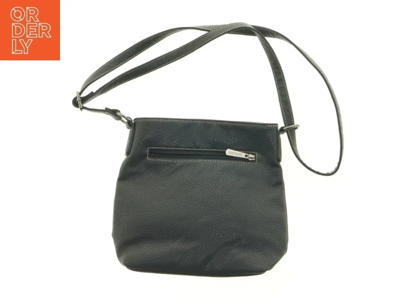 Billede 3 - Sort skuldertaske fra Jenny Fairy (str. 28 x 25 x 7 cm)