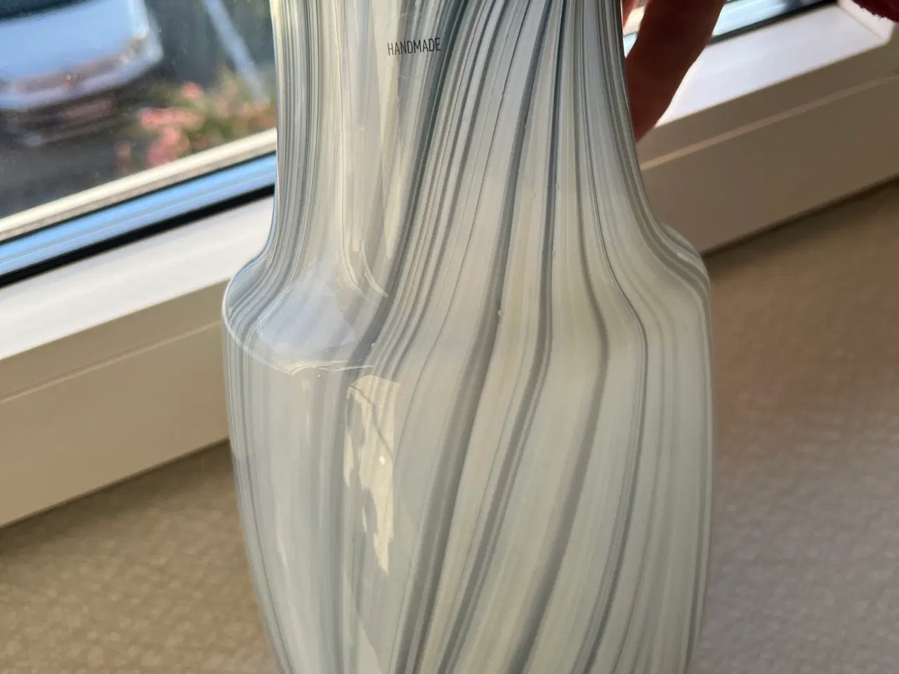 Billede 3 - Smuk glasvase