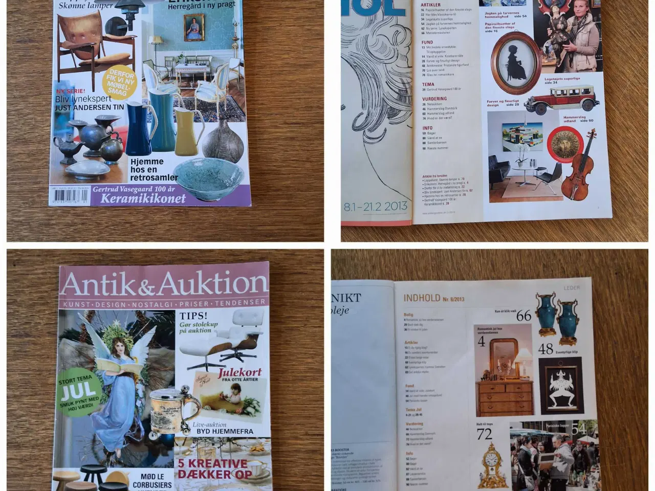 Billede 8 - 11 Antik & Auktion, 10kr/stk. 