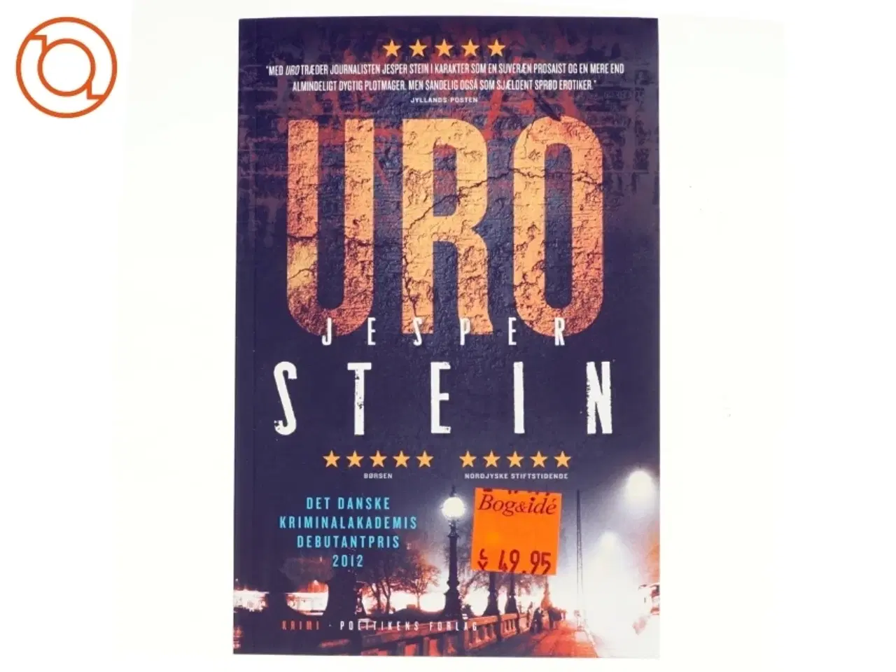 Billede 1 - Uro af Jesper Stein (Bog)