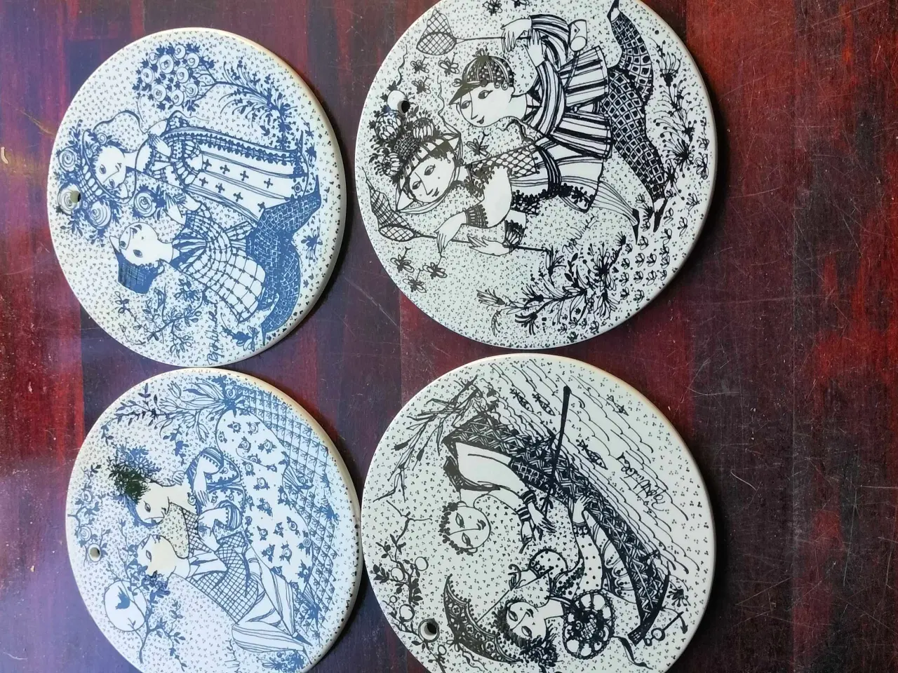 Billede 2 - Bjørn Wiinblad platter