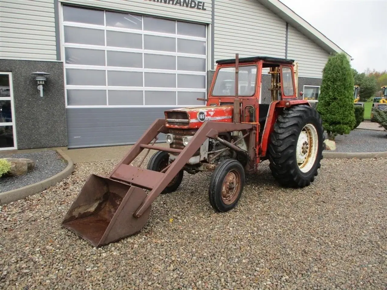 Billede 2 - Massey Ferguson 165 Med Trucktårn og Frontlæsser